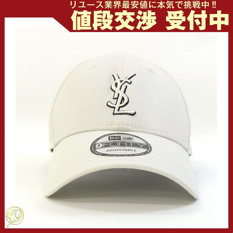 サンローラン キャップ ニューエラ YSL モノグラム