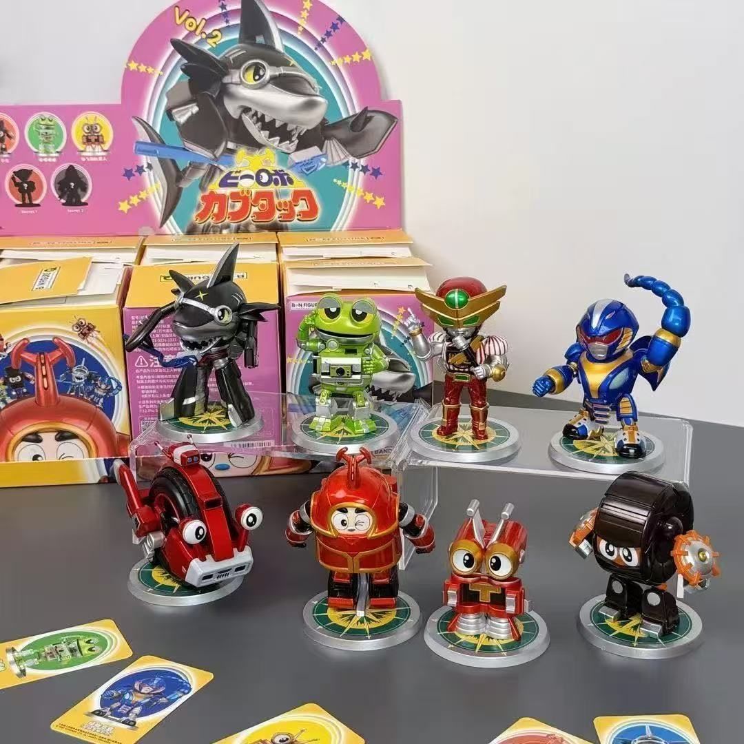 Bnfigureq ビーロボカブタック シリーズ 第二弾 アソートボックス フィギュア 1BOX 8ピース入り