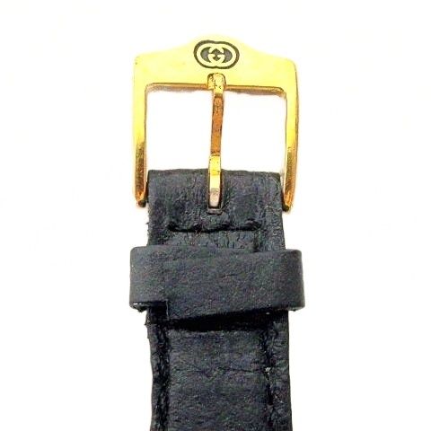 グッチ GUCCI QZ2600L クオーツ 腕時計 スクエア 2針 動作確認済