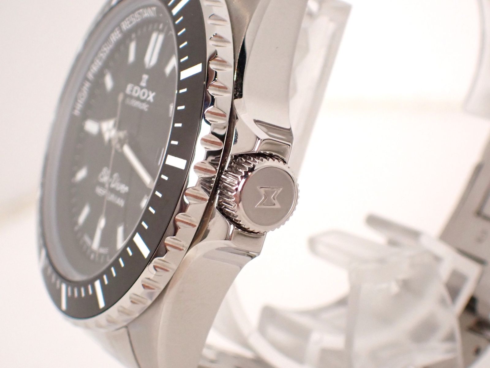 美品 EDOX(エドックス) ネプチュニアン スカイダイバー 80120-3NM-NIN  