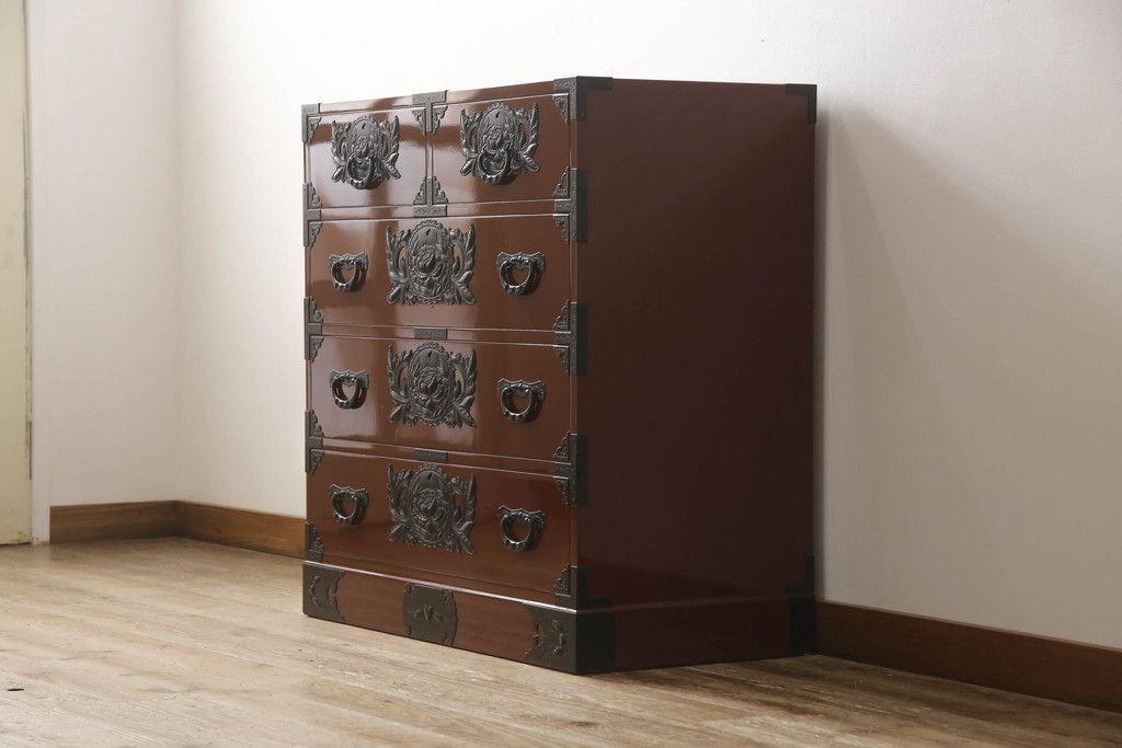 anko　絶版品　スティッチ　5段チェスト anko様専用 絶版品 スティッチ 5段チェスト