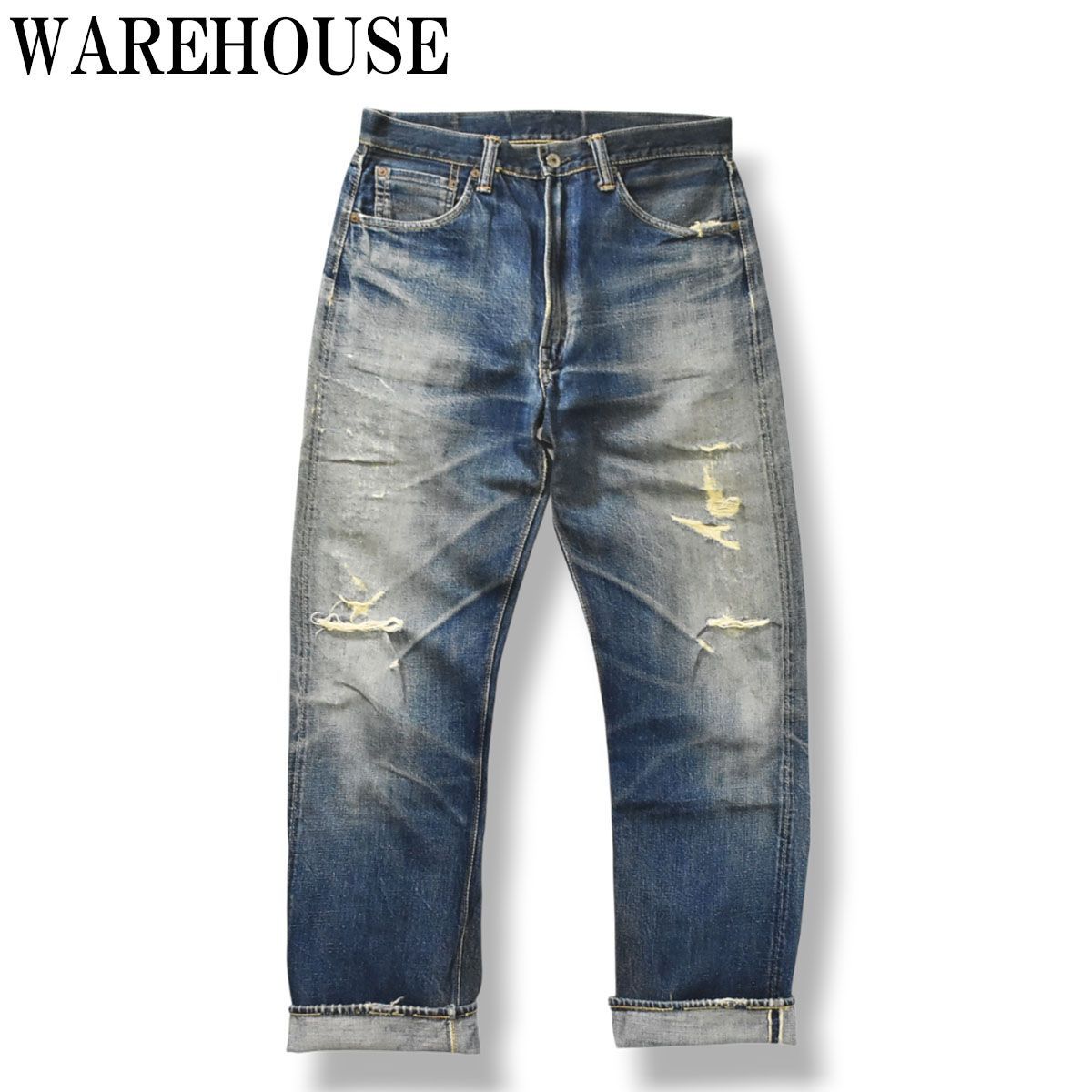 至極の色落ち】 ウェアハウス WAREHOUSE 1000Z ジッパーフライ