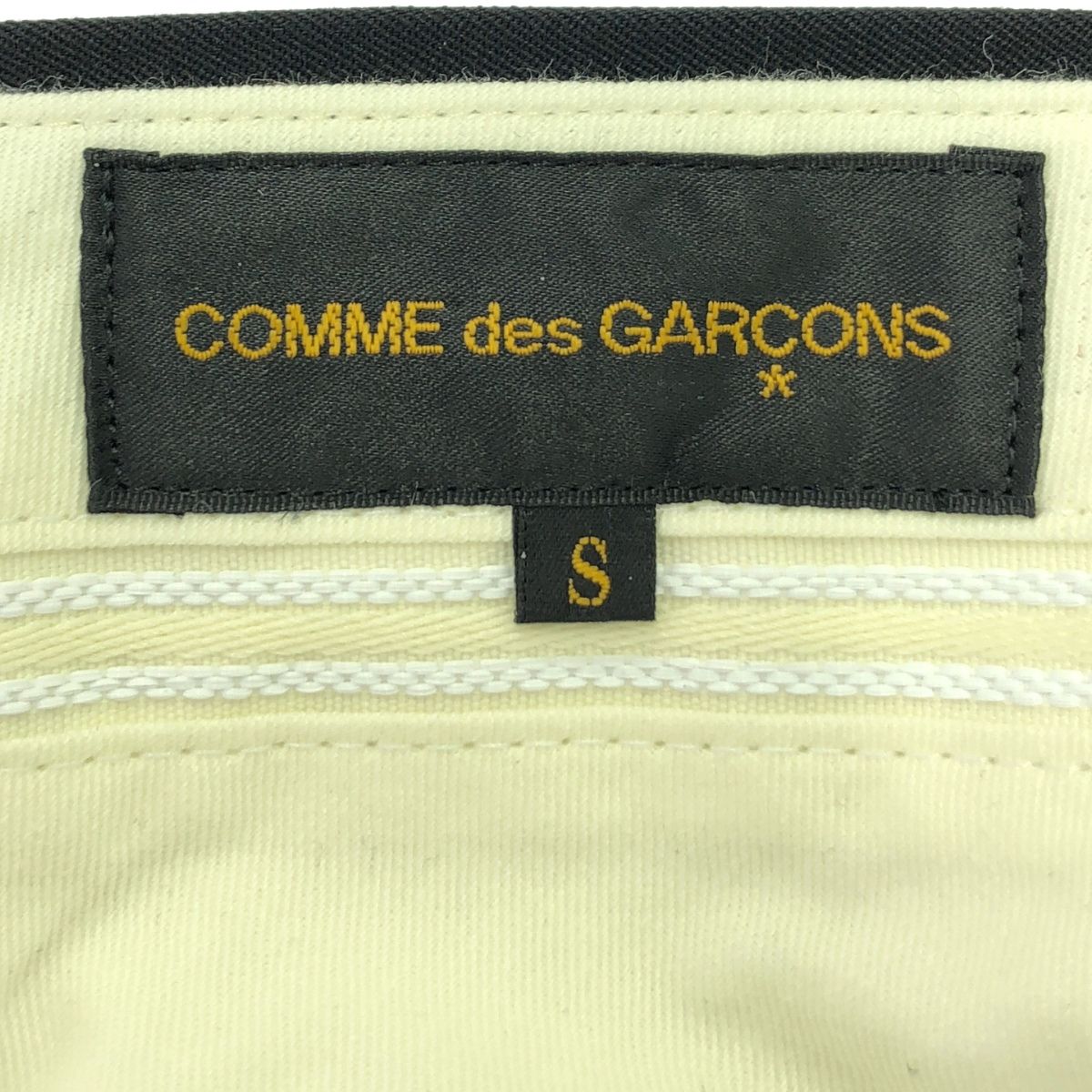 COMME des GARCONS コムデギャルソン 22AW テーパードウールスラックス