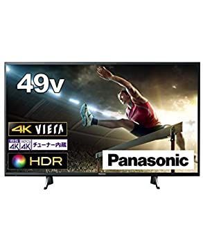 パナソニック 49V型 液晶テレビ ビエラ TH-49FX750 4K 2018年モデル