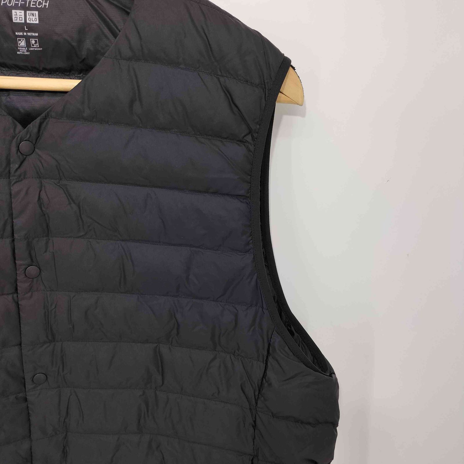 新品　ユニクロ UNIQLO U パフテックノンキルトベスト　XL グリーン ユニクロパフテックコンパクトベストS 新品 - メルカリ