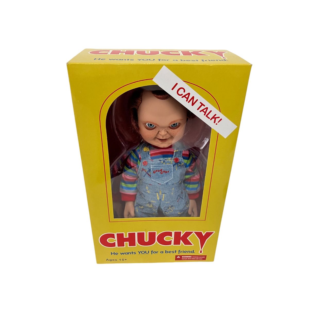希少 新品未使用　MEZCO チャイルドプレイ チャッキー MEZCO Ages 15+ チャッキー CHUCKYトーキング チャイルド プレイ