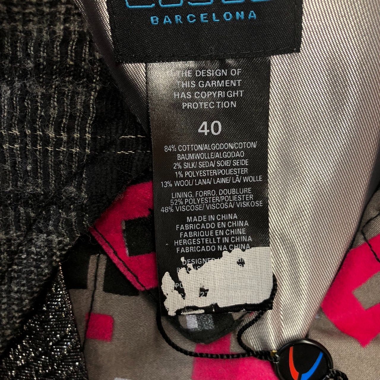 Custo Barcelona クストバルセロナ トレンチコート ベルト付き