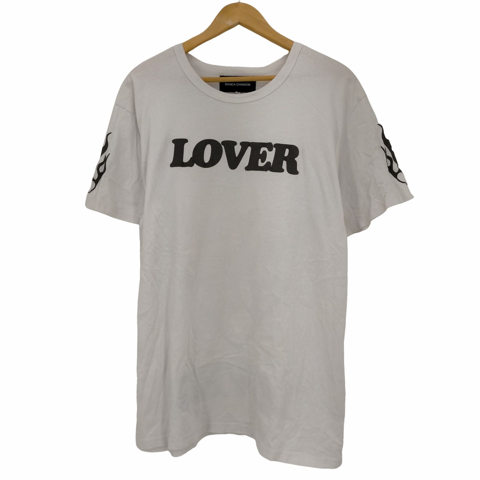 ビアンカシャンドン BIANCA CHANDON  Lover T-Shirt  フレイム ファイヤーパターン メンズ import：XL 