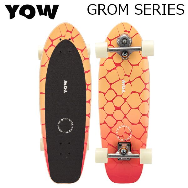 ヤウ サーフスケート YOW Surfskate スケートボード Skateboard スケボー YOCO0022A Grom Series ロングボード サーフィン レディース 子供 YSD-82