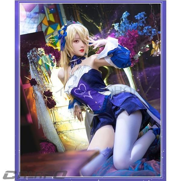 100％品質保証 原神 げんしん フィッシャル 夜の真夢 スキン コスプレ衣装 イベント ゲーム 大人 ccosplay衣装 服 フルセット