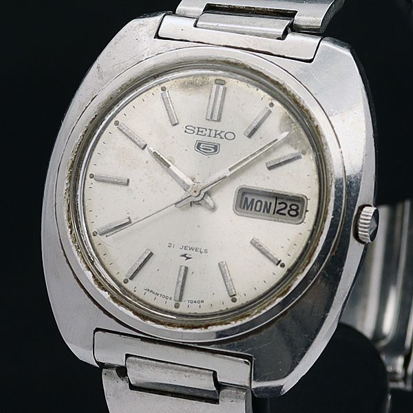 セイコー AT/自動巻 7006-7002 セイコー5 デイデイト セイコー AT/自動巻 7006-7002 セイコー5 デイデイト