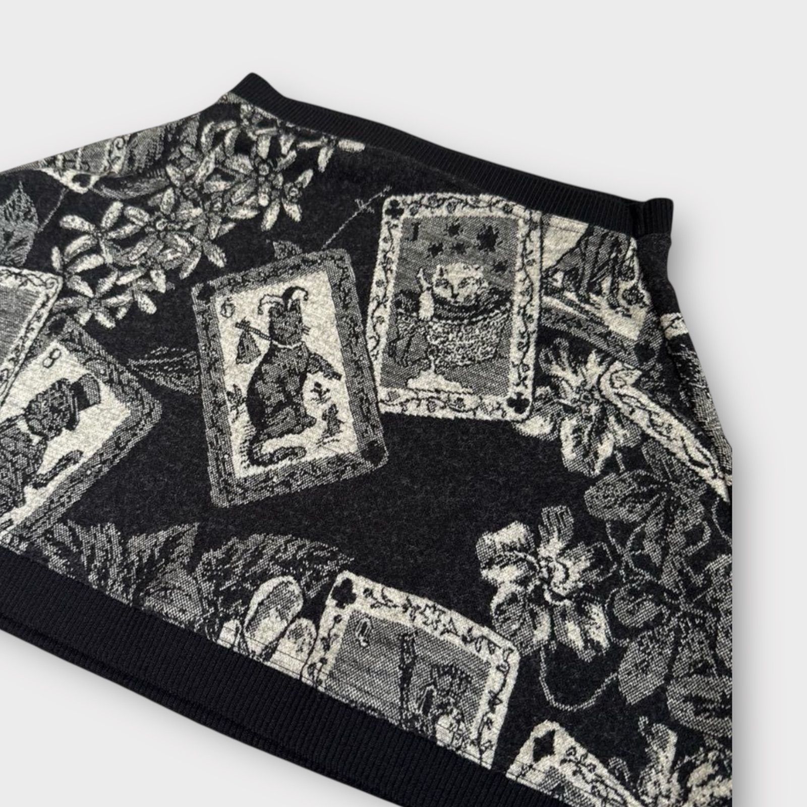 トクコプルミエヴァル ウール100 ニットセーター 変形 長袖 日本製