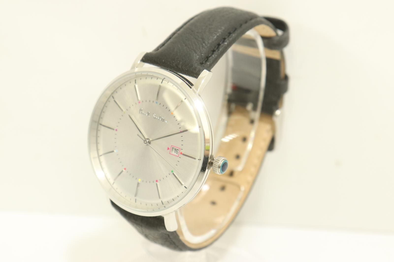 Paul Smith メンズ腕時計 -- メンズ腕時計 Paul Smith -- 黒 ブラック ロゴ P10081