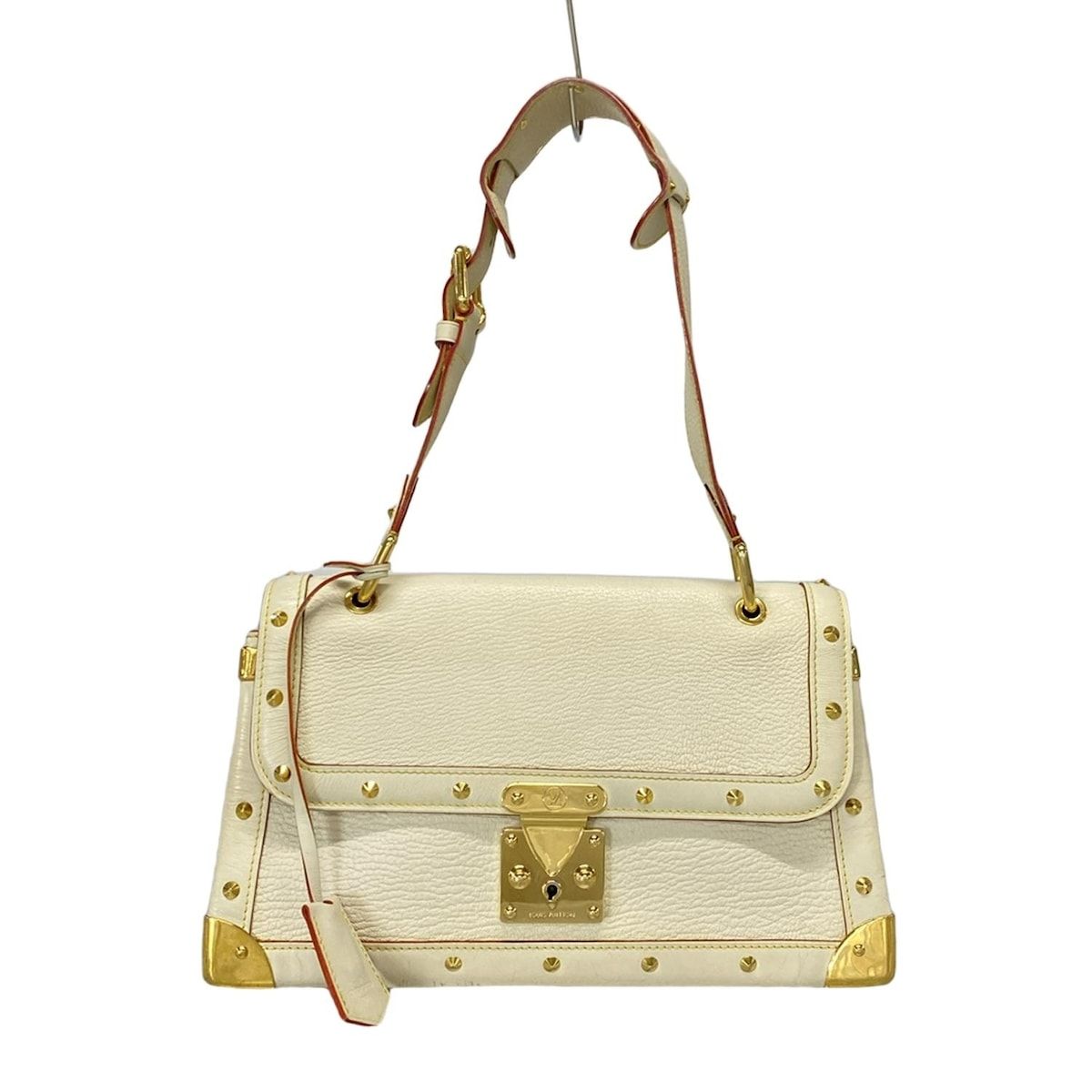 LOUIS VUITTON ルイヴィトン ショルダーバッグ スハリ タランテュー M91823 ブロン レザー