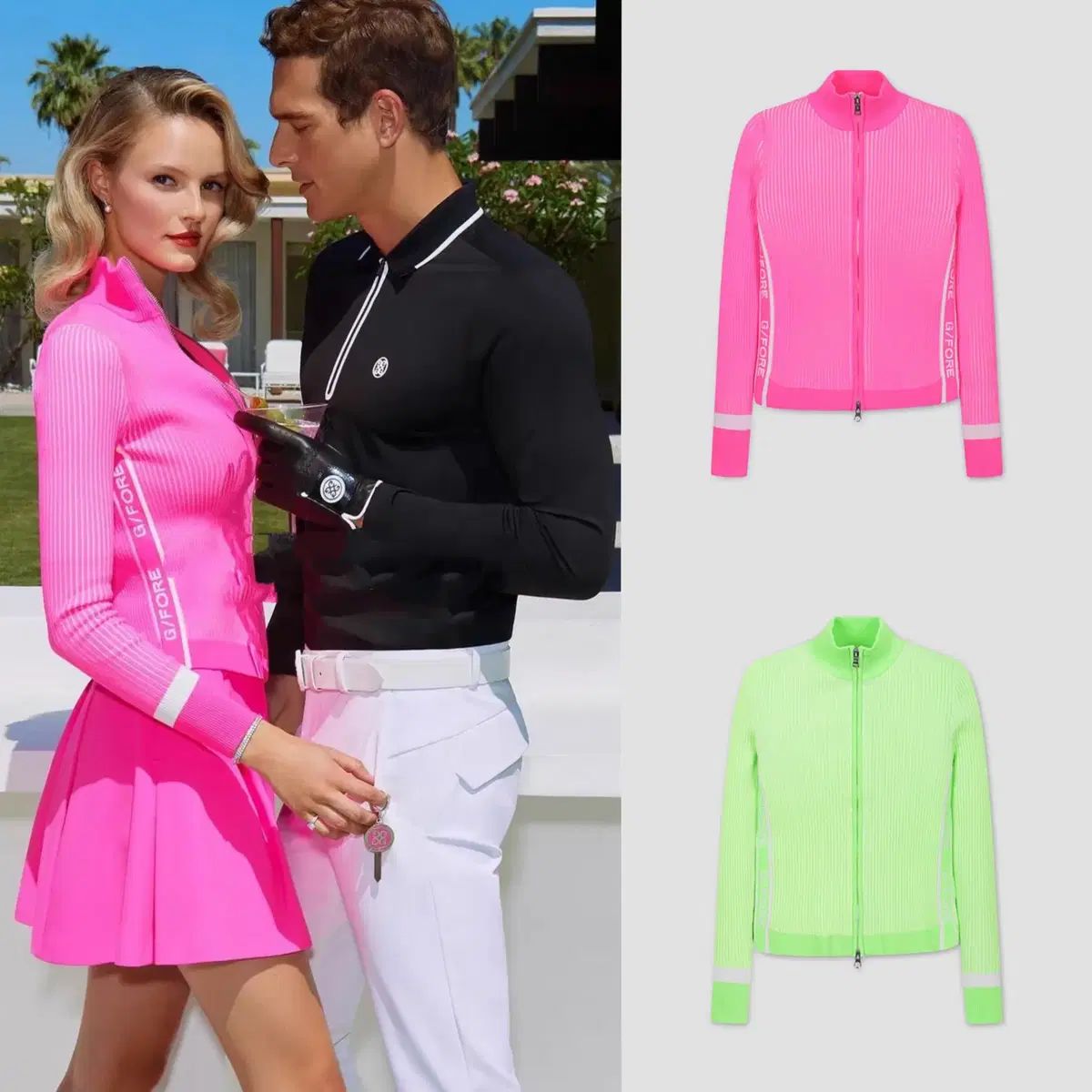 レディースゴルフウェア GFORE 長袖ラウンド 3 ヨサン012