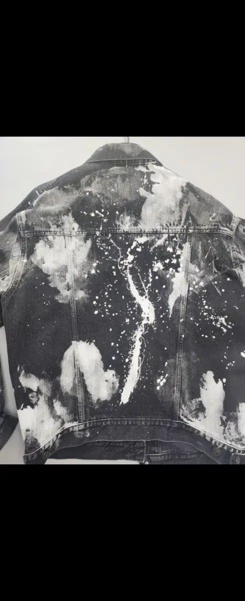 BALENCIAGA(バレンシアガ) ペインティング ブラックデニム