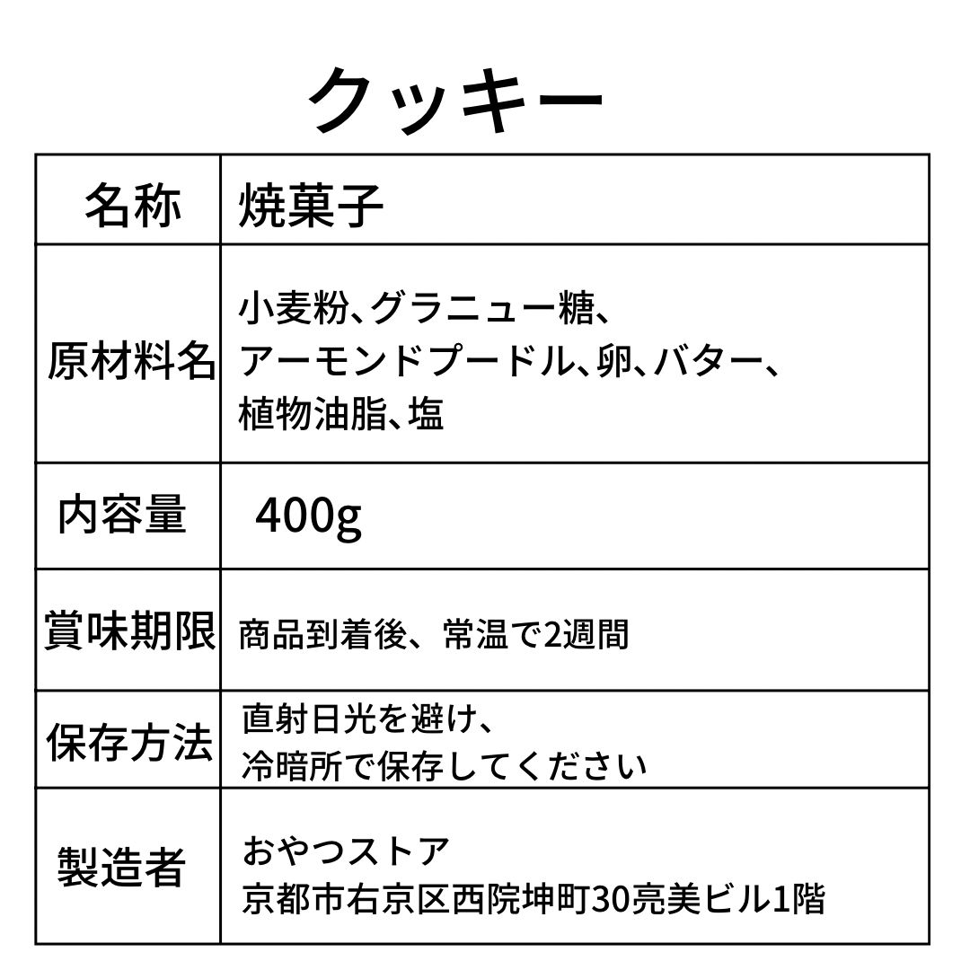 3/28〜3/31発送】訳あり！割れクッキー400g - メルカリ