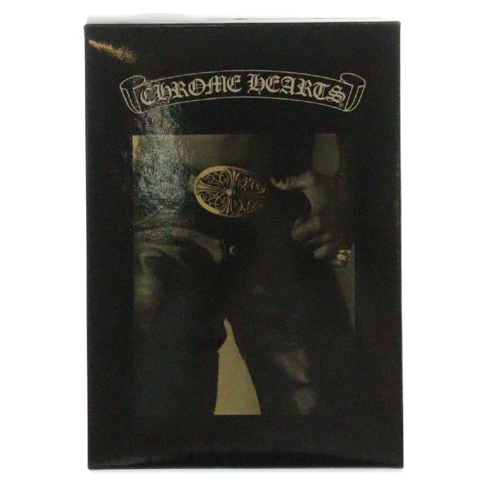 クロムハーツ　ノースリーブ　タンクトップ　黒　Lサイズ　グンゼ クロムハーツ CHROME HEARTS タンクトップ ノースリーブ