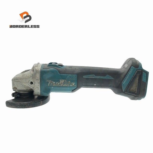 品 makita マキタ 14.4V 100mm 充電式ディスクグラインダー GA403D 青|ブルー 本体のみ 研磨 研削116968