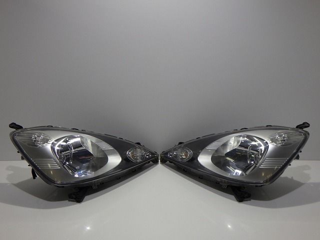 フィット ヘッドライト左右 HID GE6/7 後期 P9604 4 コーティング加工 