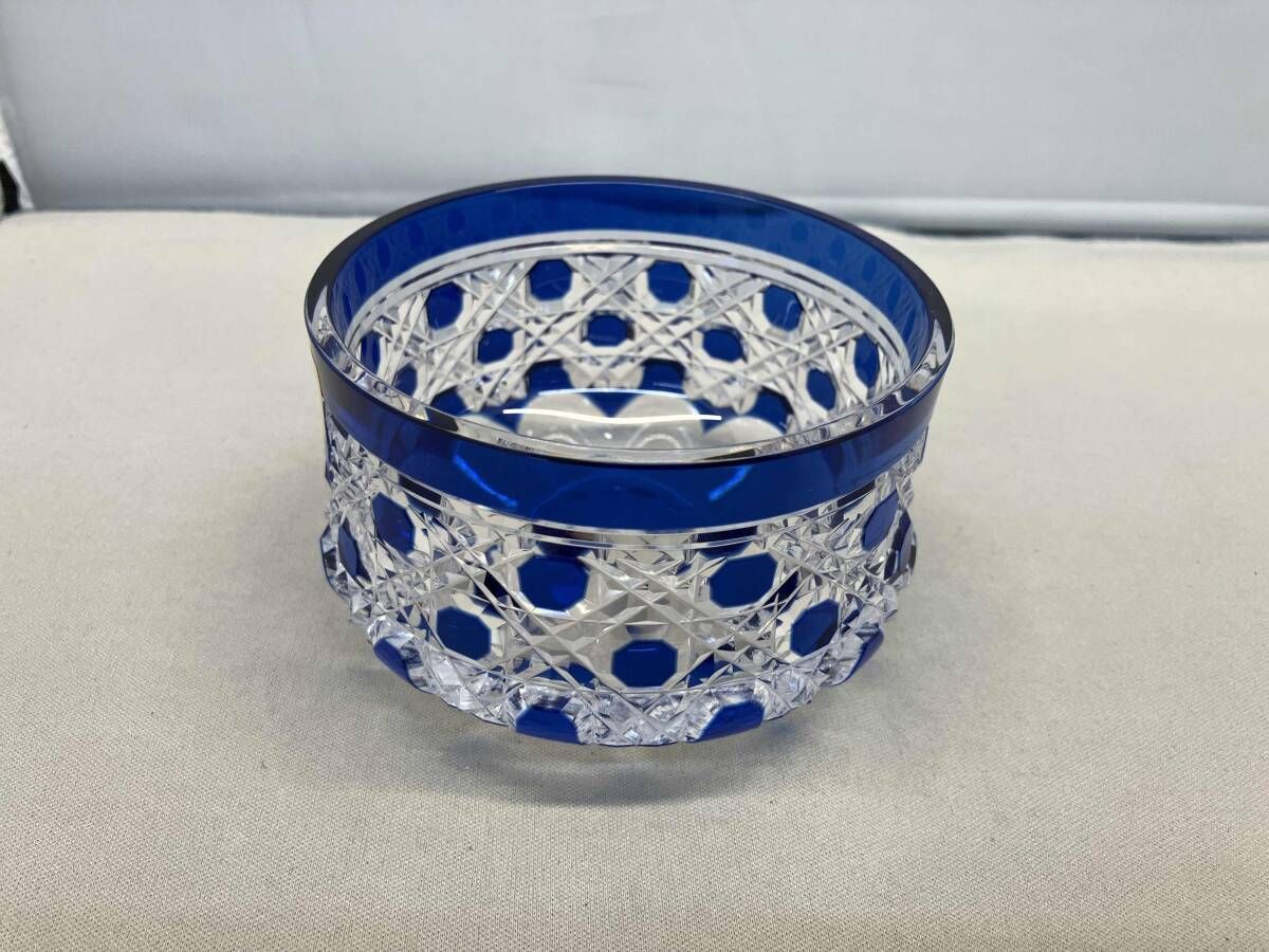 江戸切子小鉢 フタなし