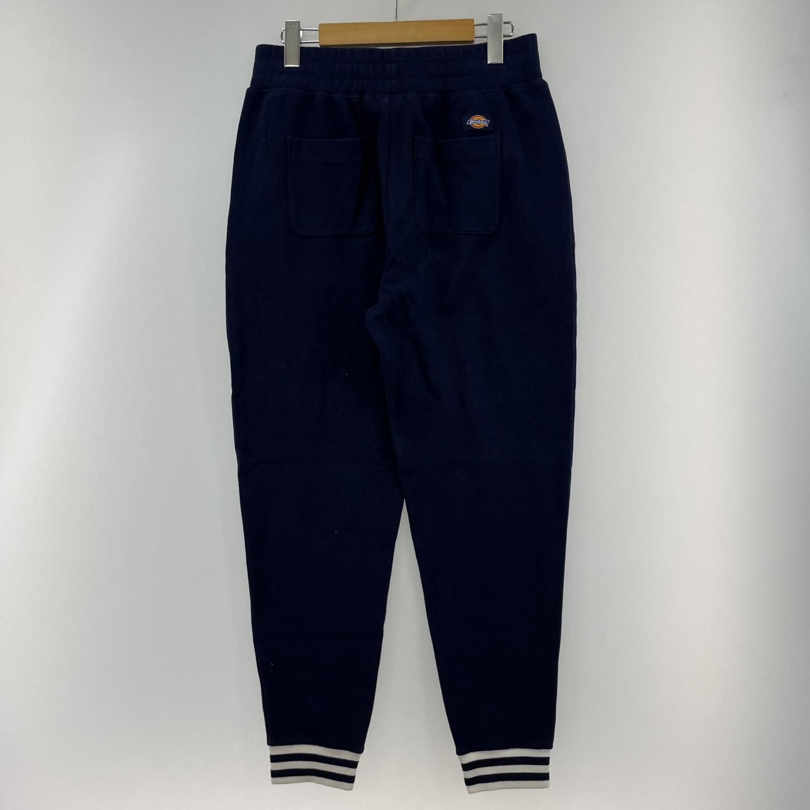 Dickies ネイビー スウェット Dickies ディッキーズ ロゴ刺繍 スウェットパンツ sizeM