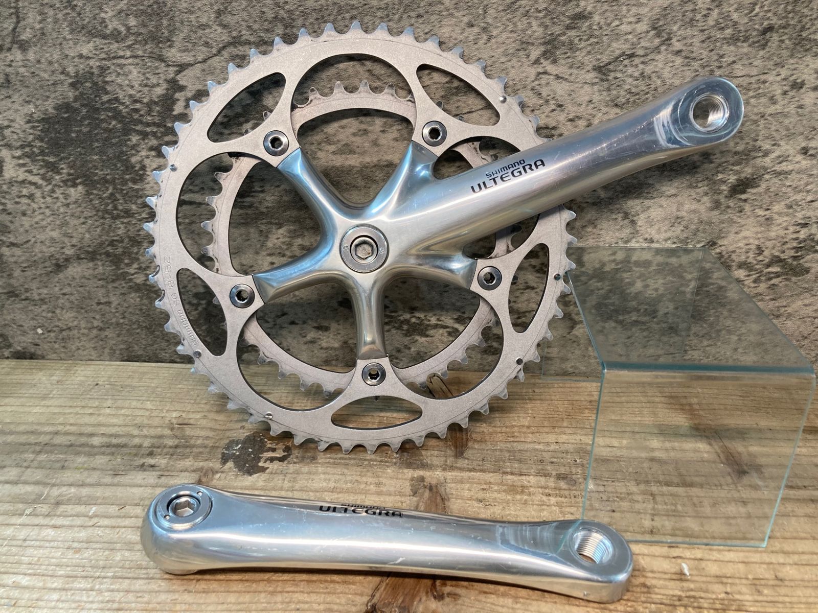 SHIMANO ULTEGRA FC-6500 52-39Tクランクセット SHIMANO 「シマノ」 ULTEGRA FC-6500 165mm 52-39T クランク