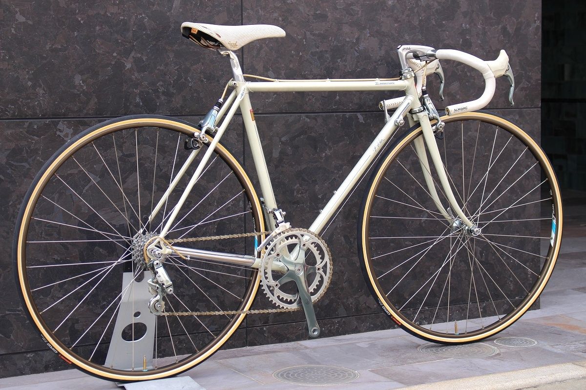 □DE ROSA COLUMBUS デローザ コロンバス カンパニョーロ VELOCE 20速 販売済み ブルー クロモリ ロードバイク 自転車 札幌発