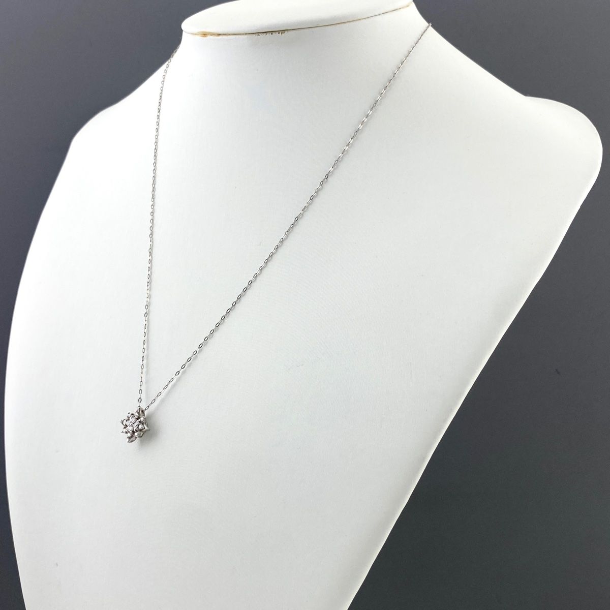 GSTV メレダイヤ デザインネックレス プラチナ ペンダント