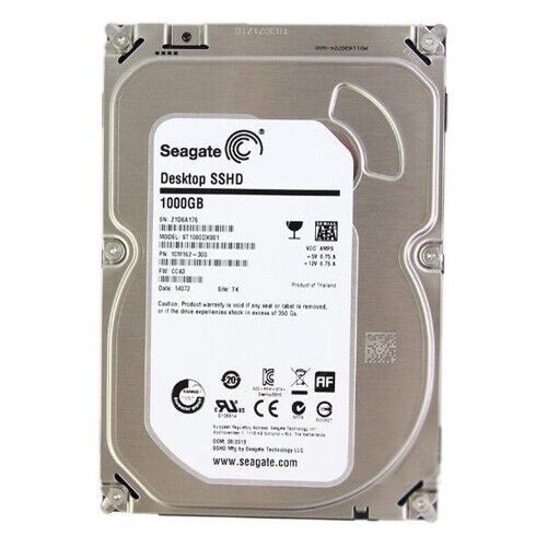 Seagate Desktop SSHD 1TB ST1000DX001 7200RPM 3.5