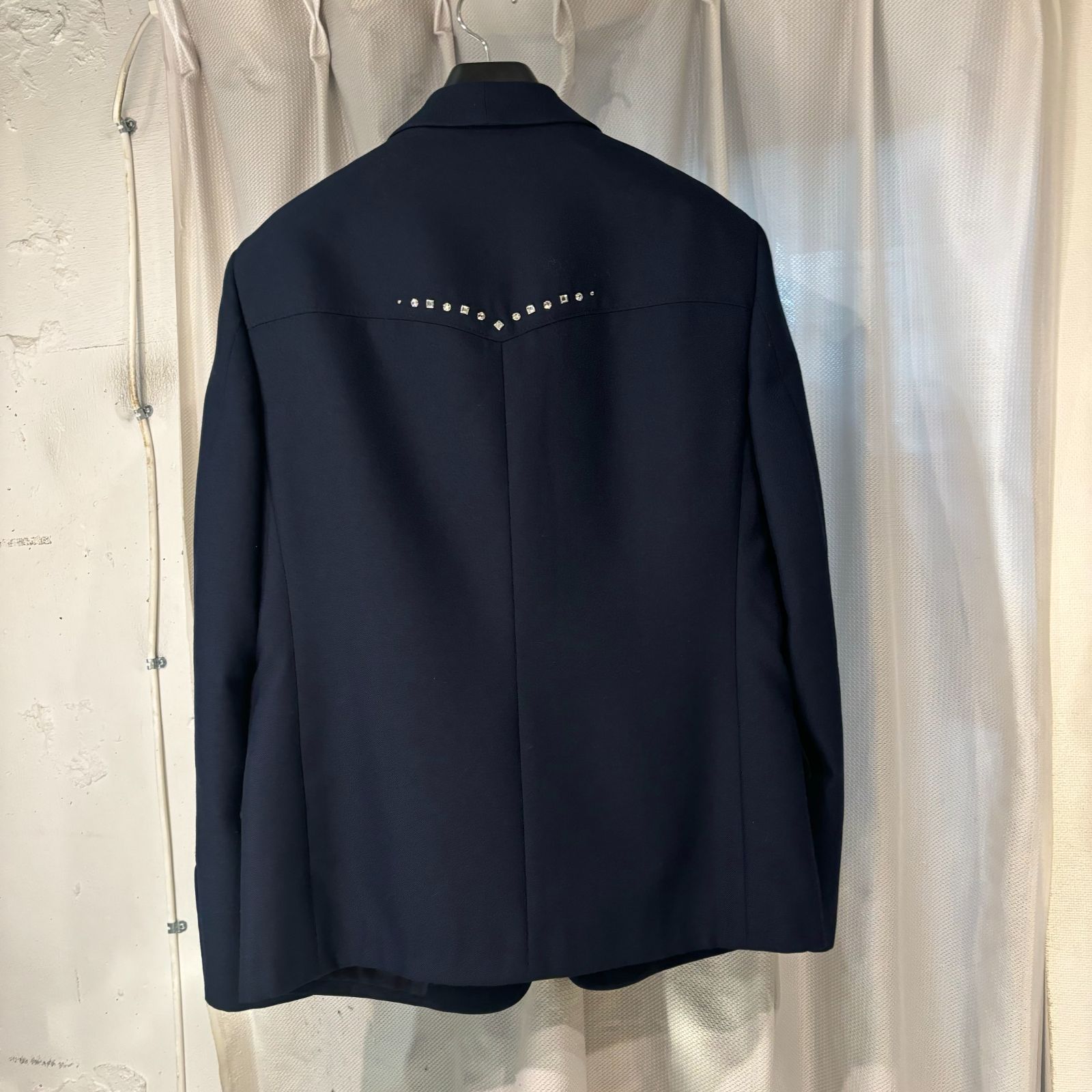 GUCCI グッチ テーラードジャケット スタッズ SIZE.50 ZANXM GUCCI グッチ テーラードジャケット スタッズ SIZE.50 ZANXM