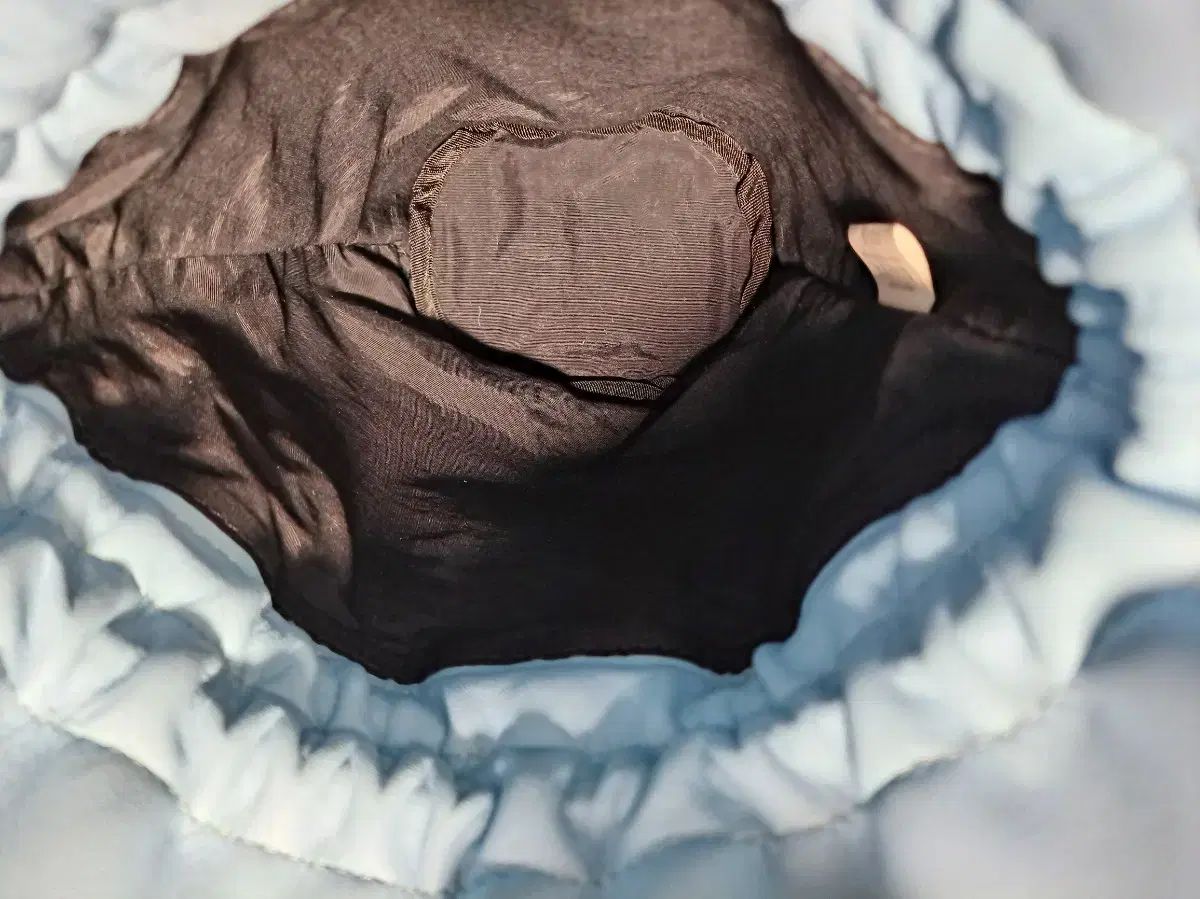 シャーリング バケットバッグ