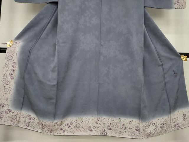 平和屋着物○訪問着 作家物 松嵐 絞り 辻が花 暈し染め 正絹 逸品 未