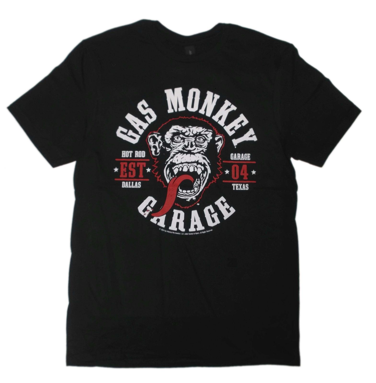 ガス モンキー ガレージ Tシャツ Gas Monkey Garage Round Seal 正規品 アメ車関連