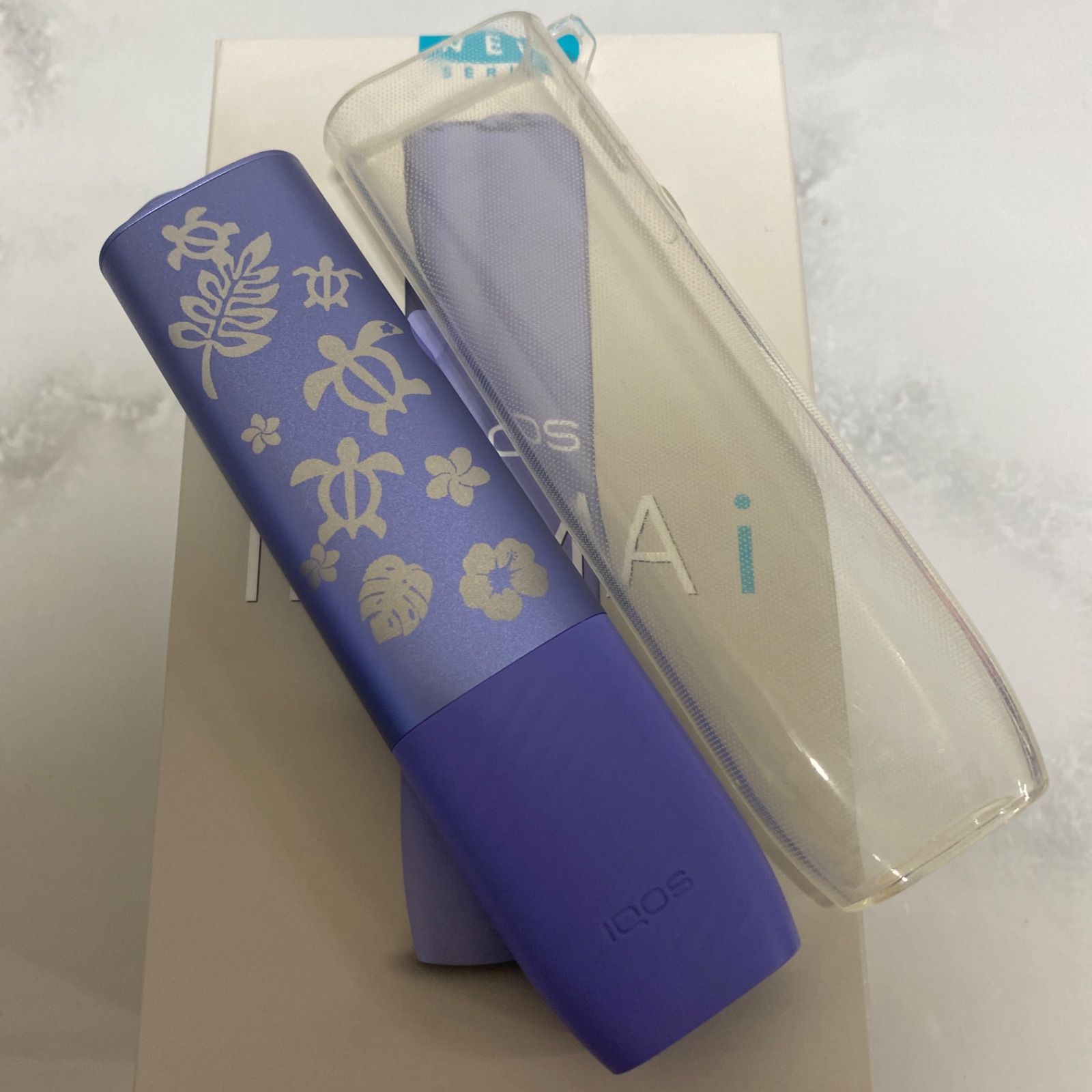 ホヌ ハワイアン デザイン レーザー加工 iQOS ILUMA i ONE アイコス 