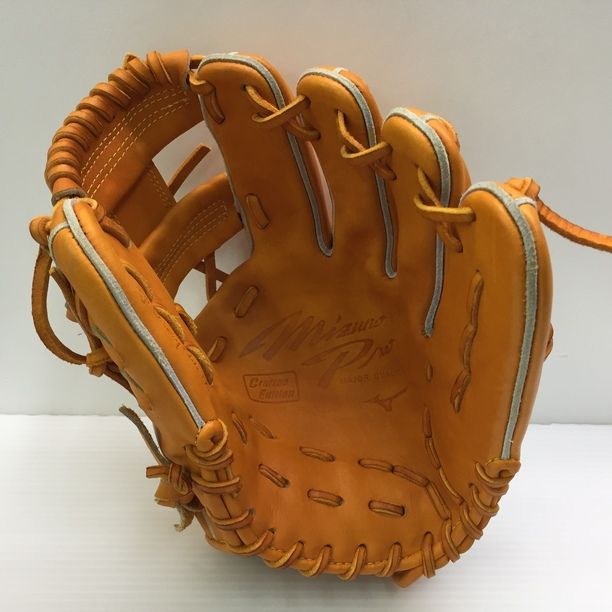 中古品 ミズノ mizuno ミズノプロ 軟式 内野手用グローブ 1AJGR28003 