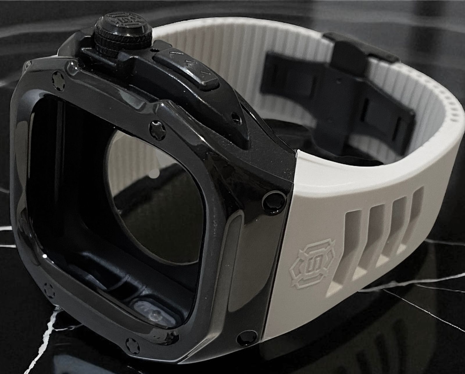 49ステンケースApple Watch Ultra アップルウォッチカバーバンド 1128