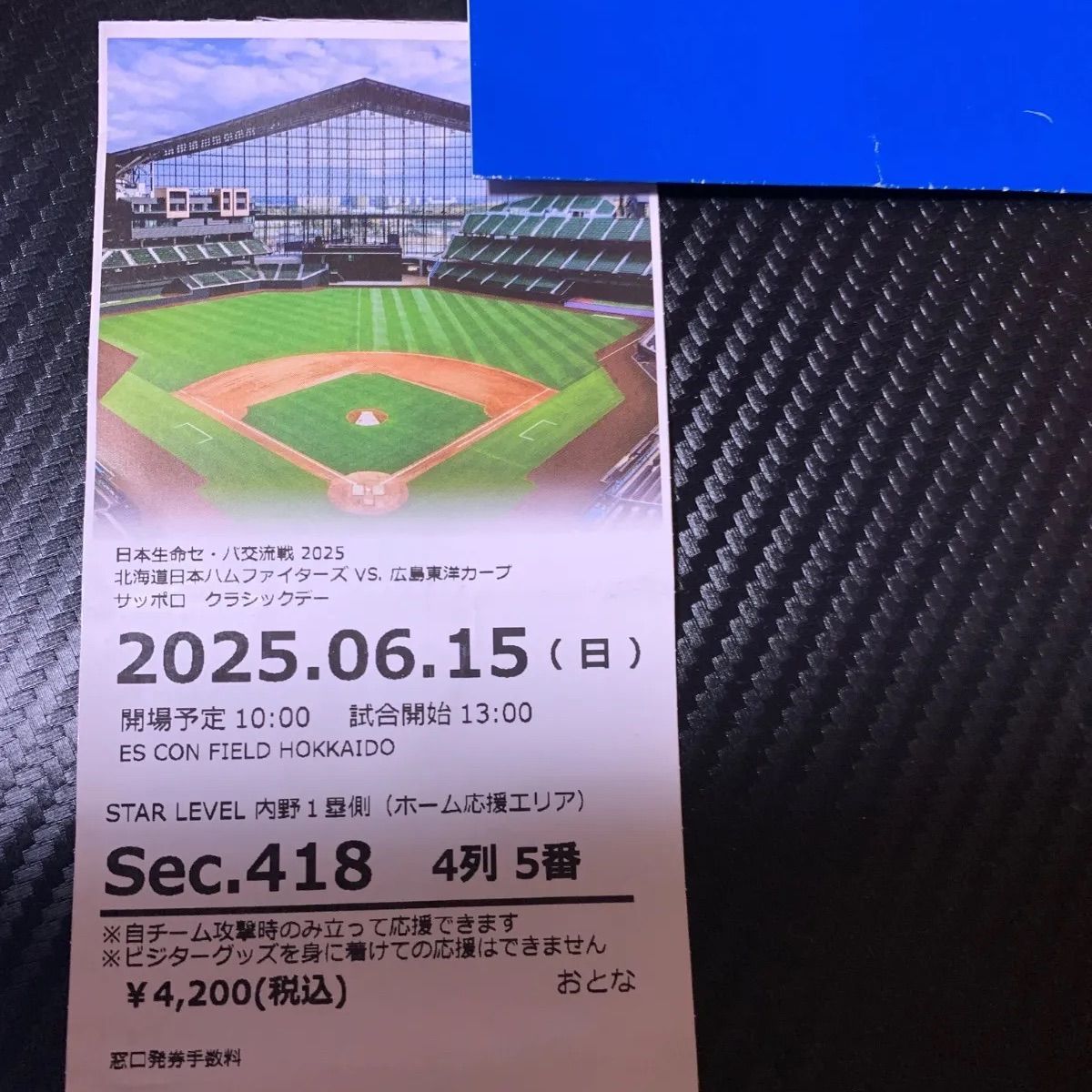 セ パ交流戦 ファイターズVS広島東洋カープ