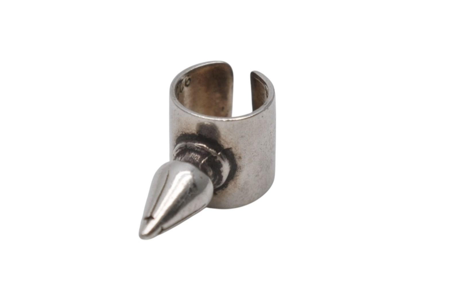 CHROME HEARTS クロムハーツ SPIKE スパイク イヤーカフ 重量約2.5g 2014|925刻印 RSクロス シルバー925 4b006242