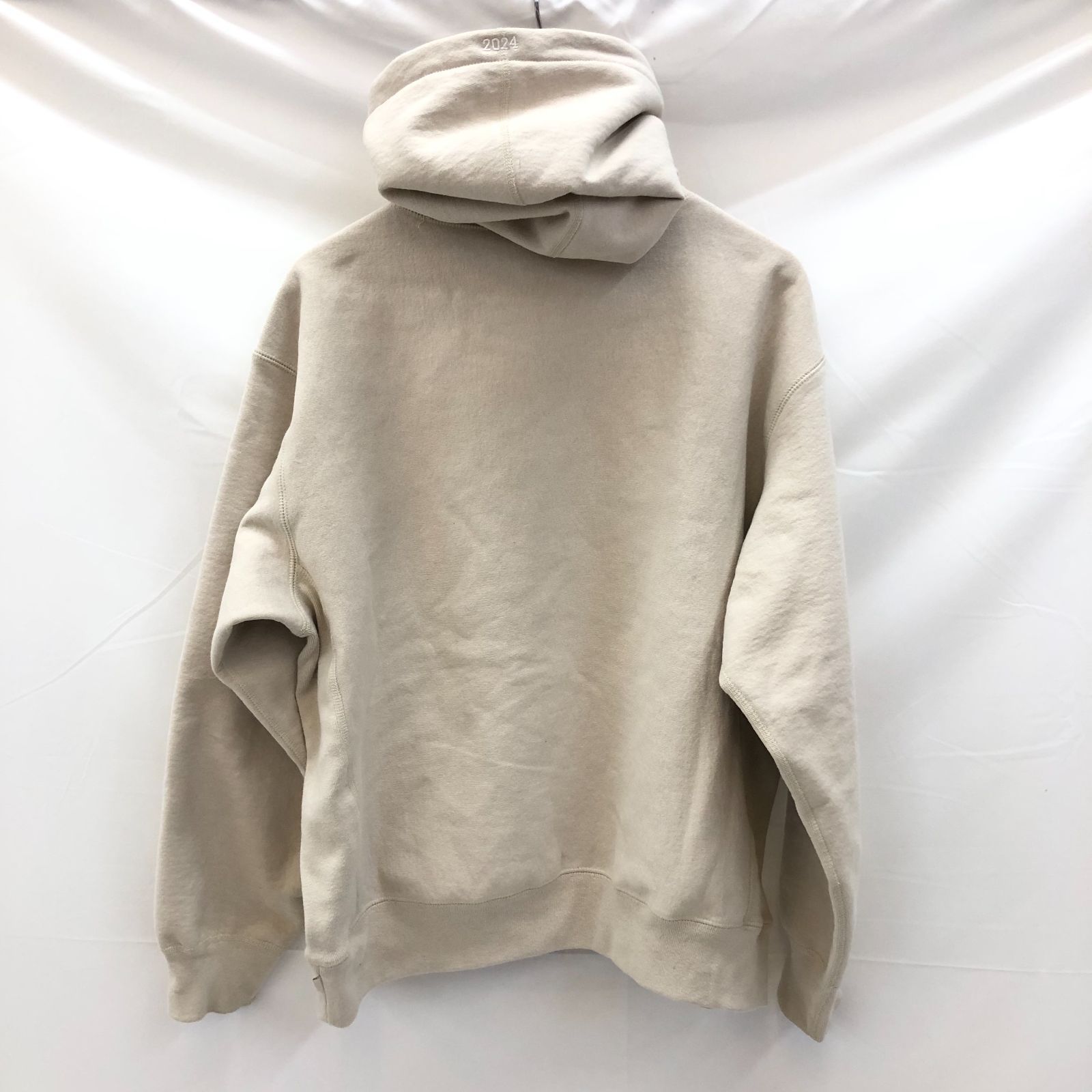 24fw Supreme Box Logo Hooded Sweatshirt Stone M シュプリーム