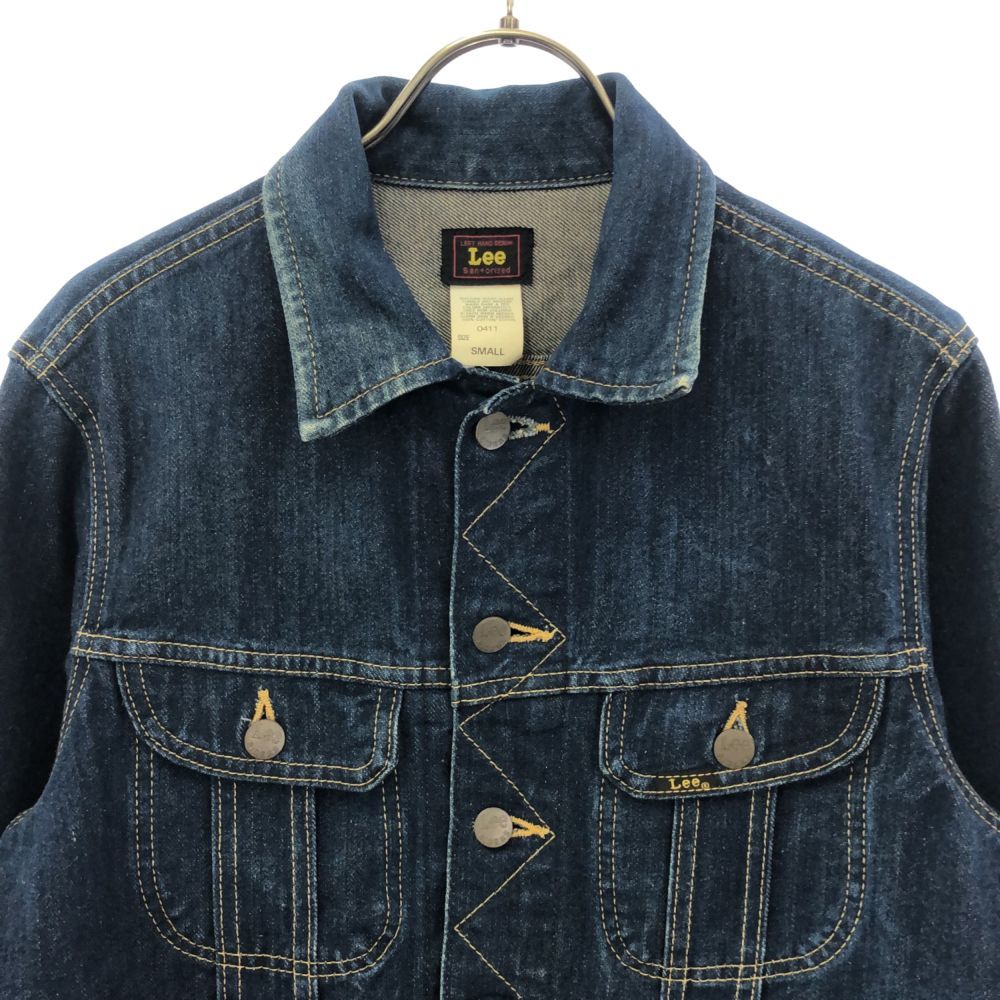 Lee」 デニムジャケット S ネイビー メンズ Lee」 デニム