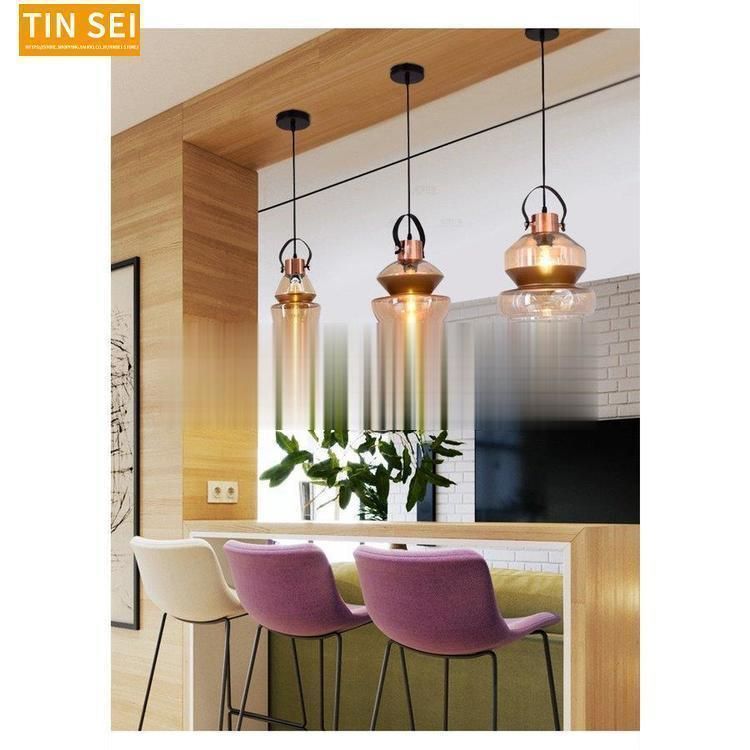 シーリングライト 簡約 天井照明 カフェ風 シャンデリア 吊下げ灯 25cm 現代レストラン ペンダントライト 廊下 ガラス工芸 寝室 工事必要