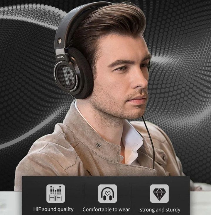 フィリップス SHP9500 開放型 ヘッドホン 新品 未開封