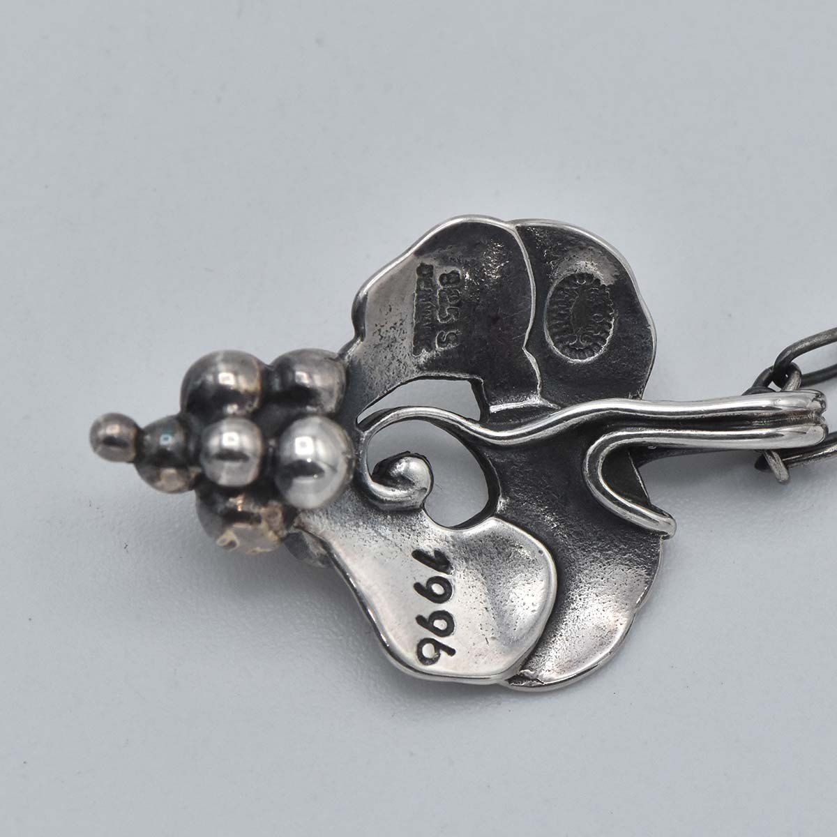 Georg Jensen ジョージジェンセン ネックレス イヤーペンダント 1996