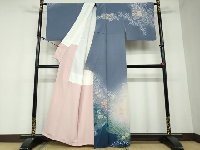 平和屋着物○極上 吉乃一廉 幻の辻が花 訪問着 辻が花 暈し染め 金彩