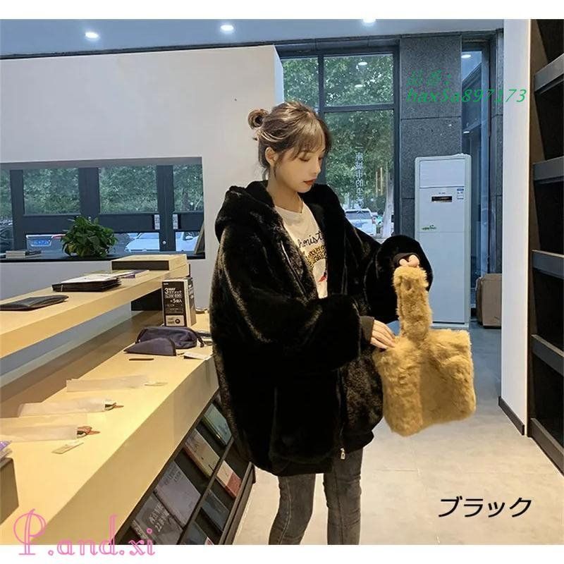 ファーコート レディース コート ジャケット フェイクファー フード付き 秋冬 アウター ショート丈 もこもこ ふ フード付きコート 秋 冬 カジュアル チュニック hax5a897173 WWW_SMP1DAWEKUDUS_SCH_ID