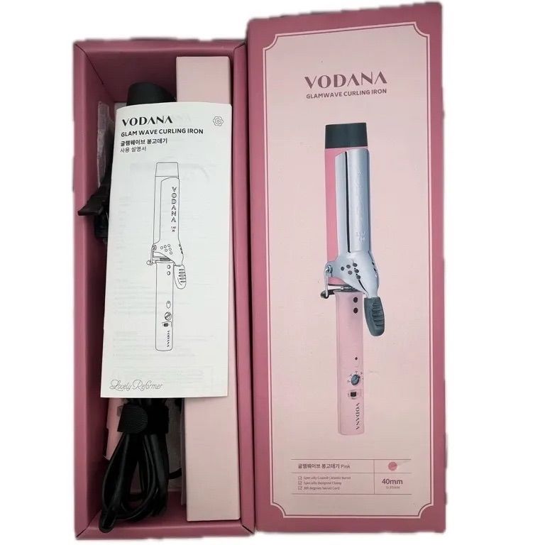 VODANA グラムウェーブカーリングアイロン 40mm バイオレット