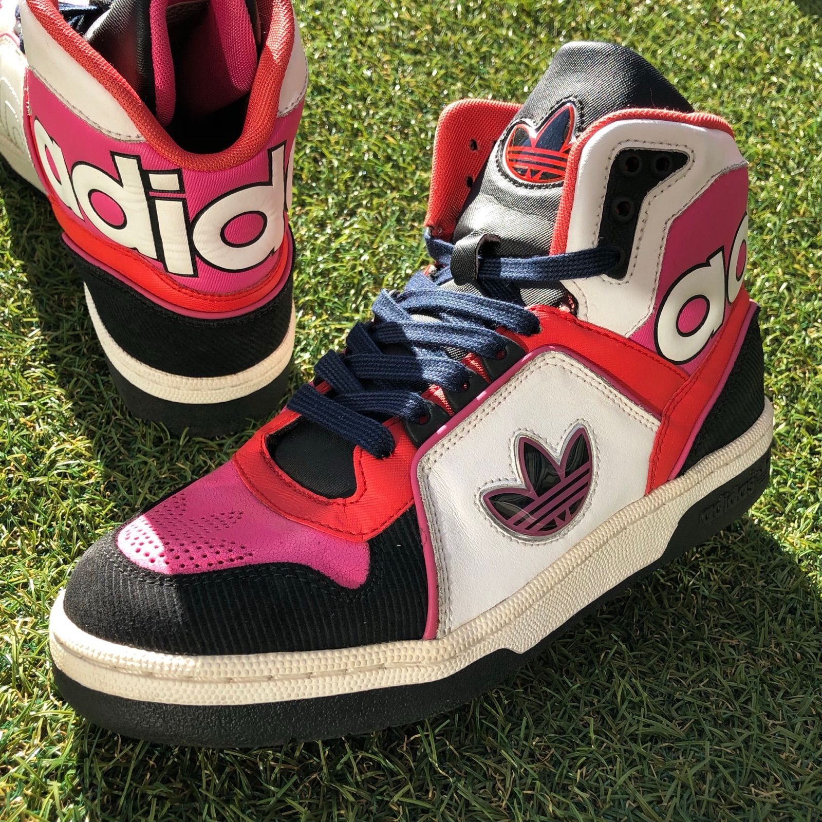 美品24 adidas ECSTACY HI アディダス エクスタシーD177 - メルカリ