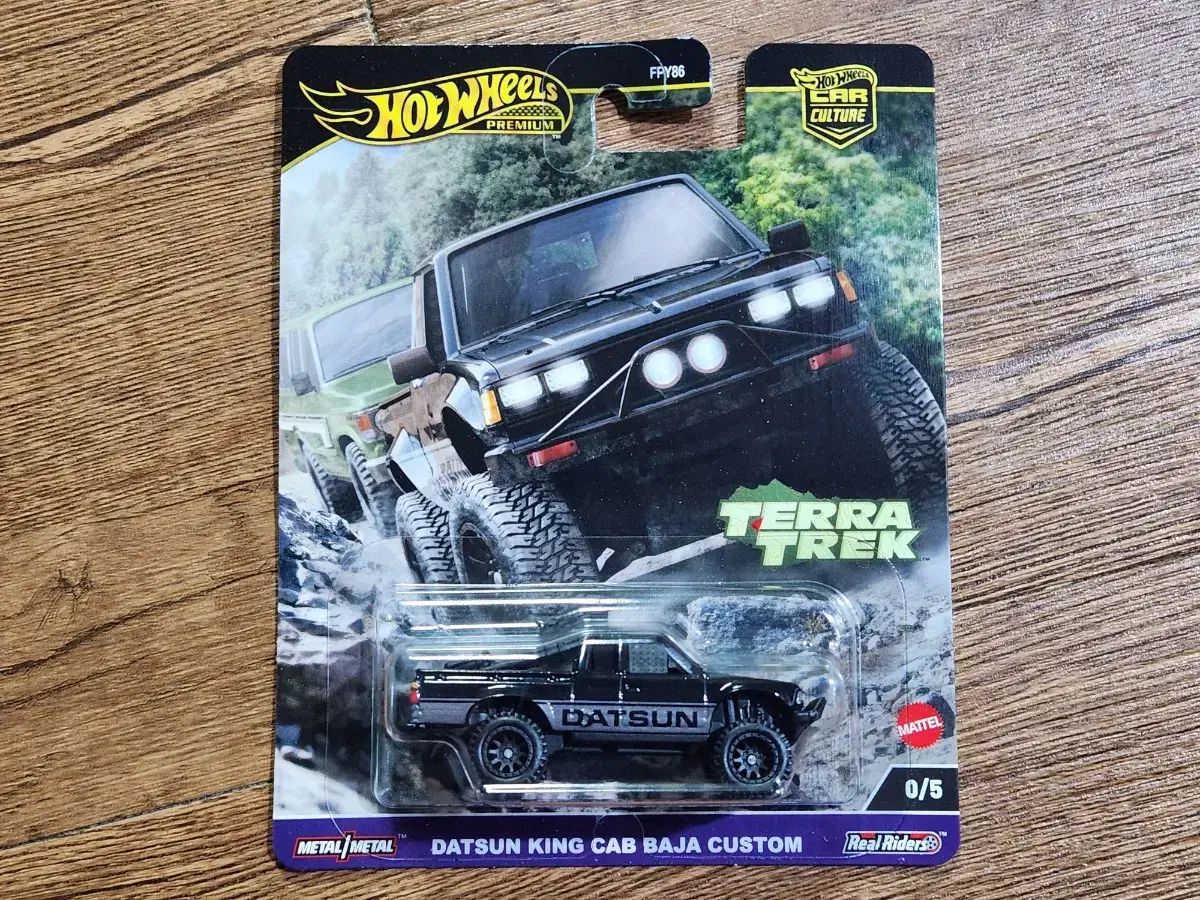 【雷市場（ポンジャン）商品韓国直送】 ホットウィール プレミアム Datsun King Cab Baja Custom 追跡
