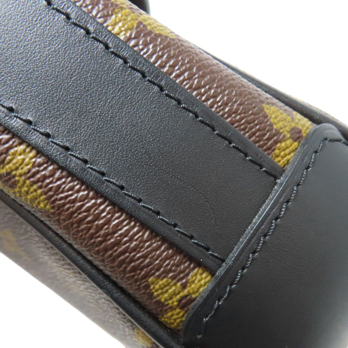 LOUIS VUITTON ルイヴィトン M56717 バスPM モノグラムマカサー